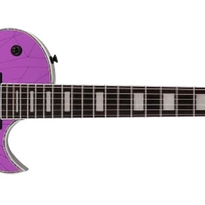 Jackson Pro Series Signature Marty Friedman MF-1 Electric Guitar. Ebony Fingerboard, Purple Mirror image 2