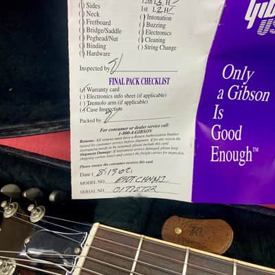 Gibson ESDT-335 Dot Reissue Semi-Hollow Body 2002 - Cherry w/ Case image 24