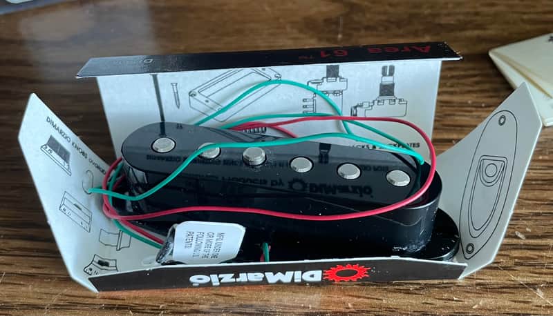 DiMarzio Area 61 Black - MINT image 1