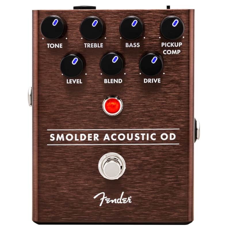 Used Fender Smolder Acoustic Overdrive Guitar Effects Pedal image 1