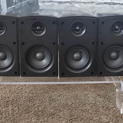 Yamaha Yamaha NS-AP280 Home Theater Speakers 90s - Black plastic image 2