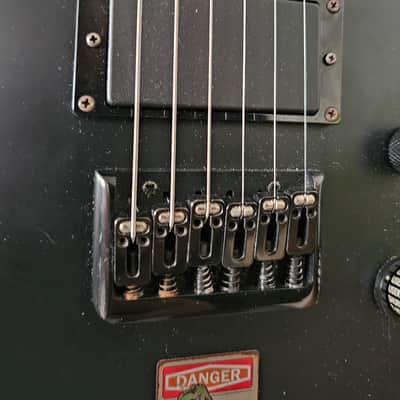 Line 6 SR270 Variax Shuriken Baritone - Matte Black image 4