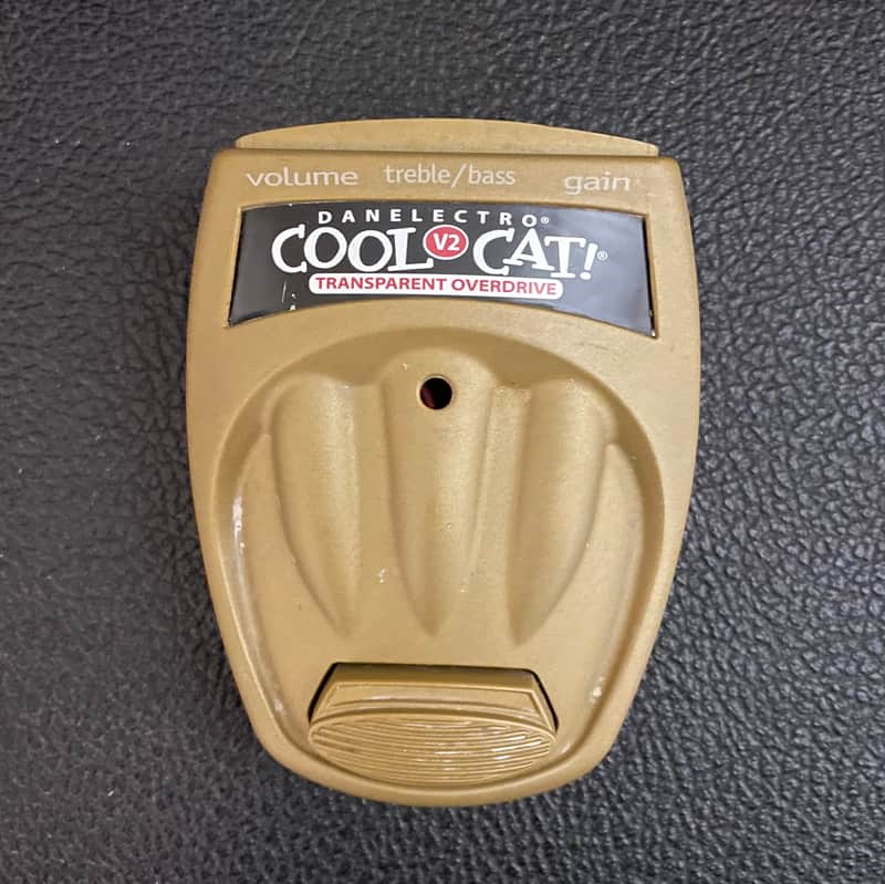 Danelectro Cool Cat Transparent Overdrive V2 - Empty Enclosure image 1