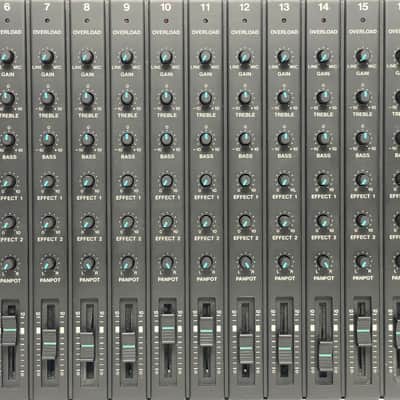 Boss BX-16 w/ AC adapter 16-Channel Stereo Mixer 1980s Nice Saturation Made in Japan Worldwide Shipment image 5