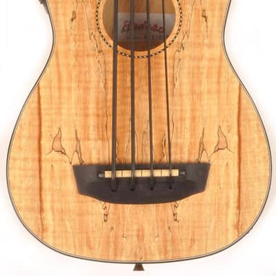 Hadean Spalted Maple UKB-28 Bass Uke Ukulele image 1