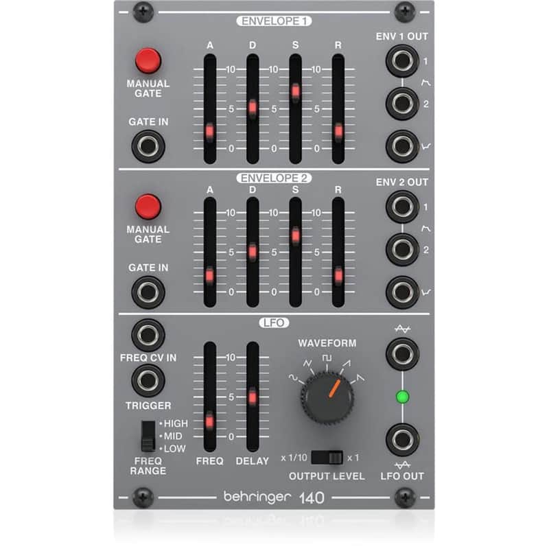 Behringer 140 Dual Envelope/LFO Eurorack Synthesizer Module