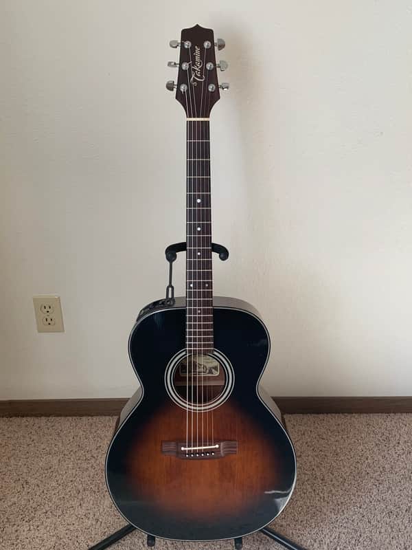 RARE Takamine EF444S-TBS Tobacco Burst/Gloss | Reverb