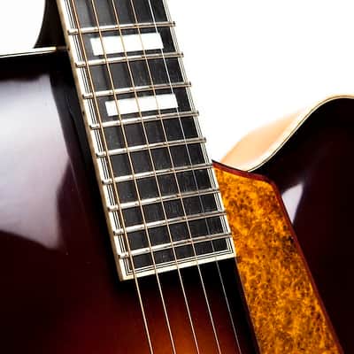 Octigan 17 inch jazz guitar 2010 Tobacco Burst image 4