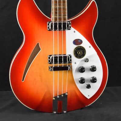 Rickenbacker 90th Anniversary 4005XC Amber FireGlo image 1