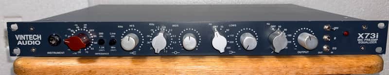 Vintech Audio X73i Mic Pre EQ 2010s - Blue image 1