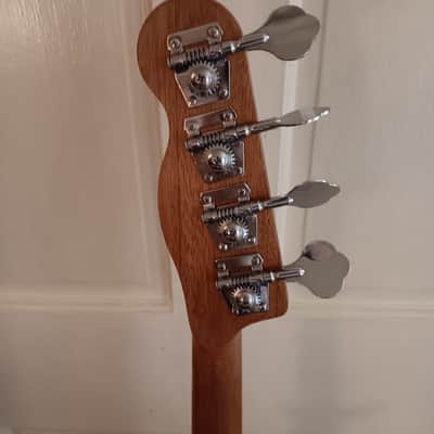 Custom Built 54 P-Bass - Honduran Mahogany - Canarywood on Sepele Neck - Custom Shop Pickup - "B Stock" image 5