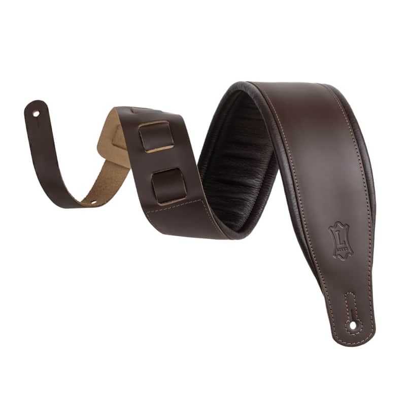 Levy's Amped Leather Series M26PD-DBR_DBR Dark Brown image 1