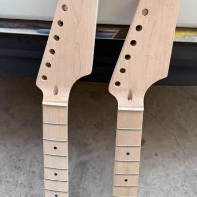 Half Paddle Head Guitar Neck, 22-Frets image 1