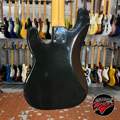 Fender   1980 Precision Fretless Black Mod Pj image 9