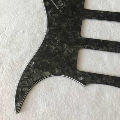 For Fender Stratocaster Strat P90 3 Pickup Guitar Pickguard,4 Ply Black Pearl image 5