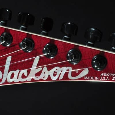 Jackson USA Custom Shop DK Ash Purple Guitar image 6