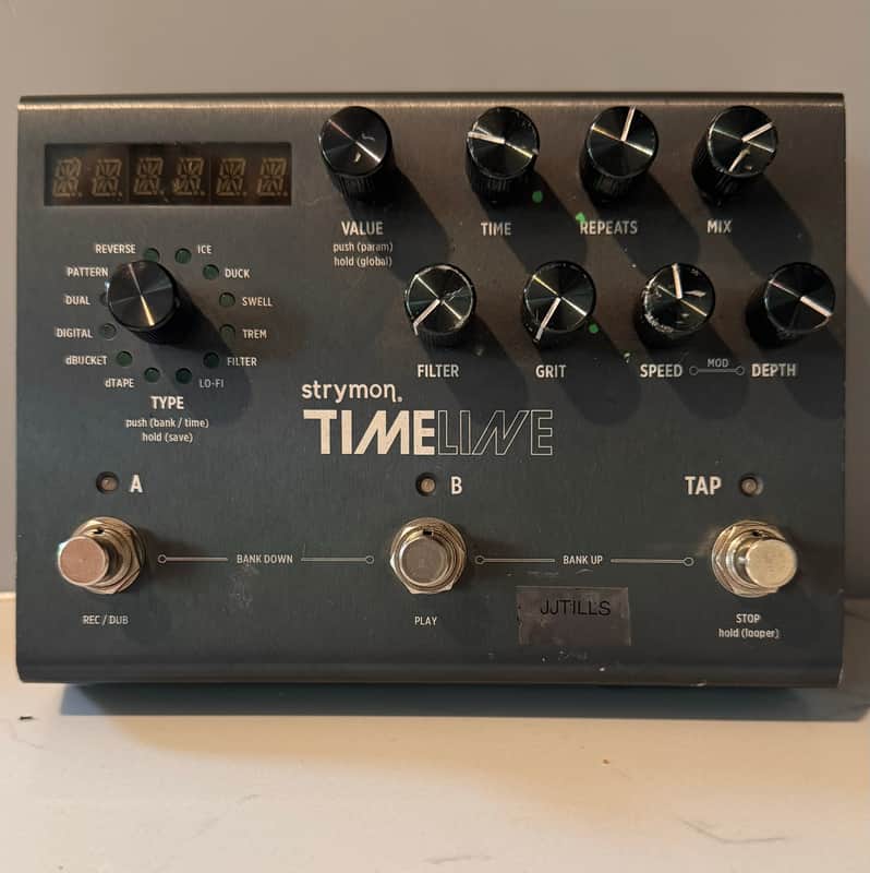 Strymon Timeline 2017 owned by Jacob Tilley of Young the Giant image 1