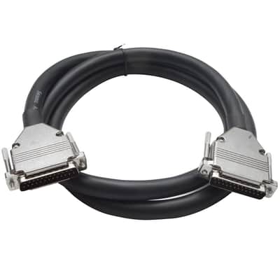 DB25 to DB25 Analog 5 Foot 8 Channel Snake Cable Patch Bay Interface Modular image 1
