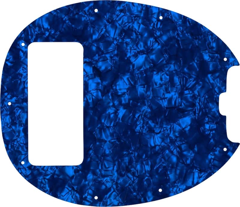 WD Custom Pickguard For Music Man 5 String StingRay 5 Classic Bass #28DBP Dark Blue Pearl/Black/White/Black image 1