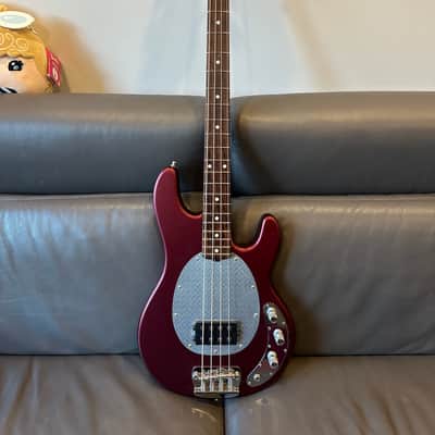 Ernie Ball Music Man US SUB Bass 4 Passive Red made in USA image 1