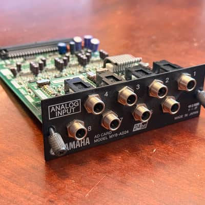 Yamaha MY8-AD24 8 channel analog input card image 1