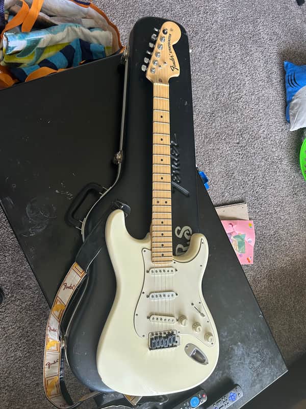 Fender Stratocaster American parts 2007 - Olympic white image 1