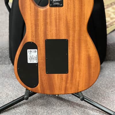 2023 Fender American Acoustasonic Telecaster - Crimson Red image 8