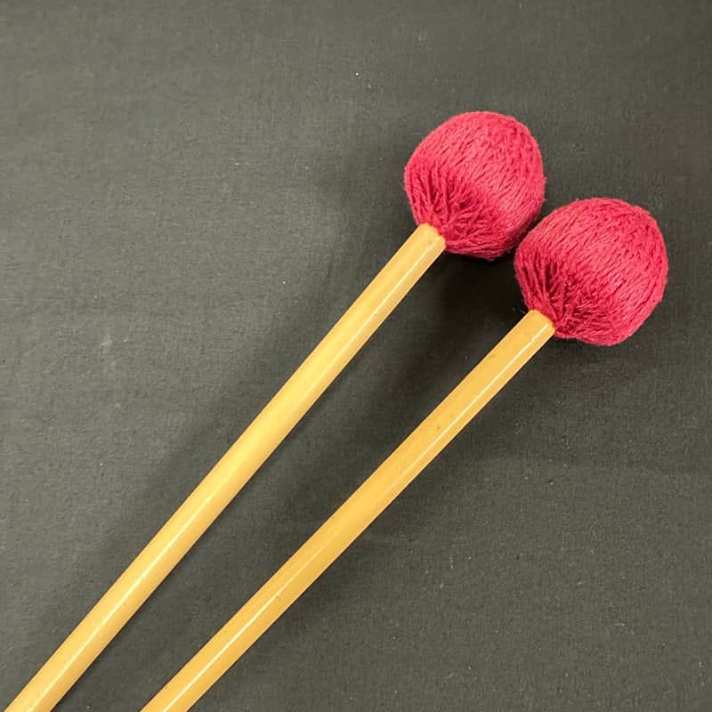 Innovative Percussion RS201, Soft, Wine Cord, Vibraphone/Marimba, Rattan-VERY GOOD image 1