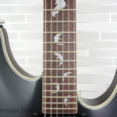 Schecter Damien Platinum-6 FR S Sustainiac - Satin Black image 2