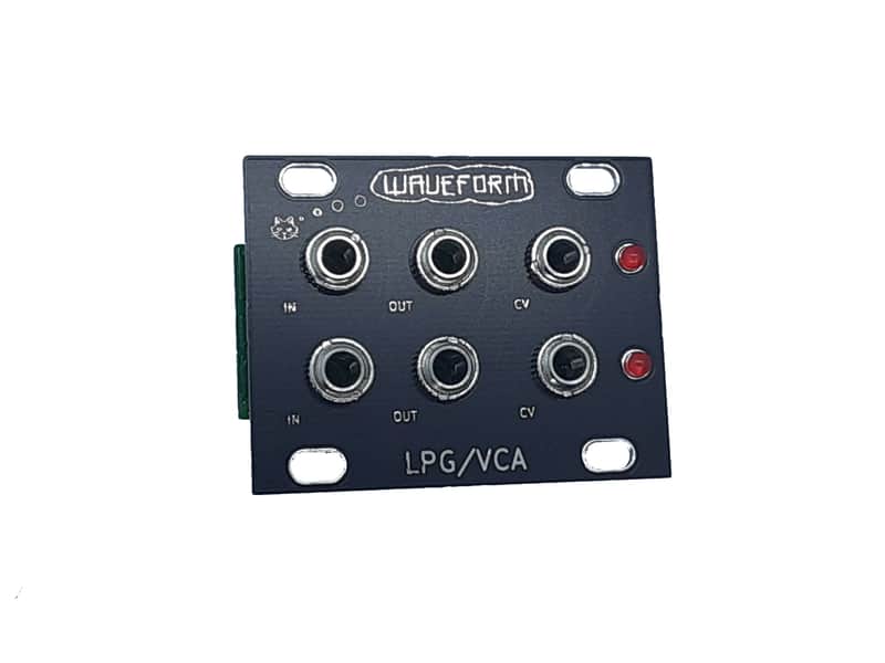 Waveform Magazine 1U LPG/VCA Passive Eurorack Module 10HP Waveform Magazine DIY Project Modular Synth image 1
