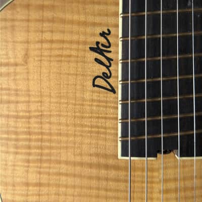 Island Instruments DelAir Headless Fan Fret Multi Scale Archtop Hollowbody image 9