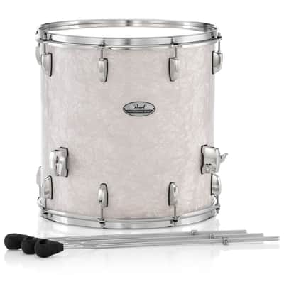 Pearl PMX Professional Series Maple 16x16" White Marine Pearl #448 Floor Tom Drum w/Legs | NEW | Authorized Dealer image 1