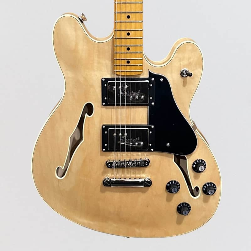 Fender Squier Classic Vibe Starcaster Maple Fingerboard Electric Guitar - Natural image 1