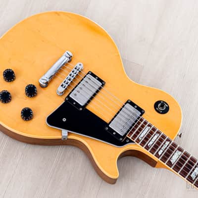 1979 Gibson Les Paul Standard Vintage Guitar Natural w/ T Tops, Case image 8