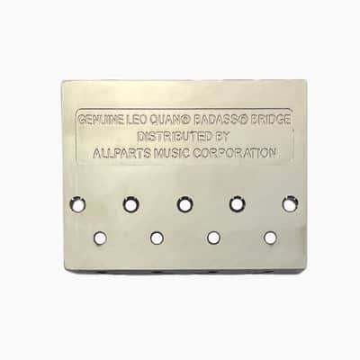 Leo Quan® Badass II™ 4-String Bass Bridge-Chrome image 14