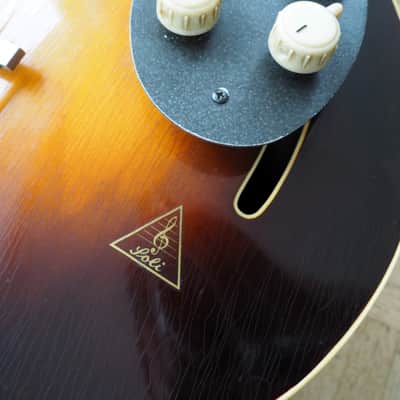 Soli (Hanika) - Hofner-style archtop ~1959 made in Germany image 6