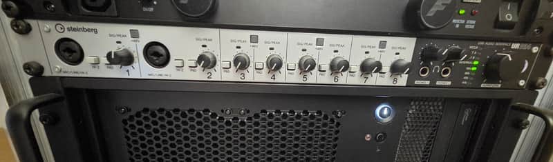 Steinberg UR824 USB 2.0 Audio Interface 2010s - Silver/Black image 1