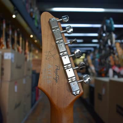 Ibanez Japan FLATV1 Josh Smith Signature Electric Guitar 2022 Black w/Bonamassa Bludgeon Pickup, Hard Case image 8