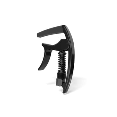D'Addario PW-CP-09 Tri-Action Capo - Black image 1