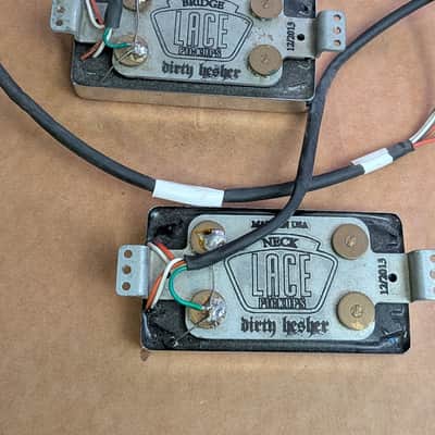 Lace Matt Pike "Dirty Heshers" Humbucker Set 2010s - Chrome Bild 4
