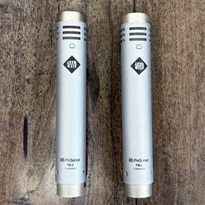PreSonus PM-2 Stereo Matched Pair Of Small Diaphragm Cardioid Condenser Microphones - Silver image 3