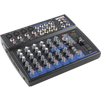 Gemini GEM-12USB 12 Channel USB Bluetooth Mixer for Podcast Recording Live Sound image 4