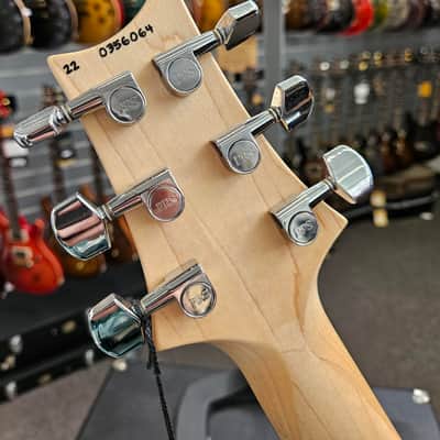 PRS CE 24 Standard Satin 2023 - Gold Top with Natural Back image 4