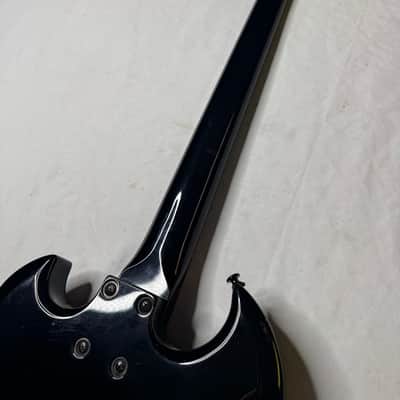 Brownsville New York Bat Electric Bass Guitar 2000s - Hot Rod Flame Graphic image 23