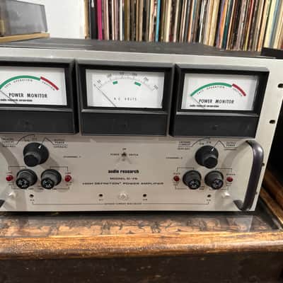 Pair Audio Research D-79c stereo tube amplifiers image 12