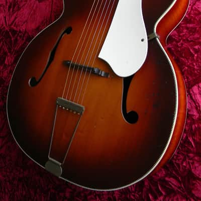 Old Kraftsman Kay K-43 Vintage 1952 - 1957 Master 17 " Jumbo Archtop Jazz Blues Guitar 50's image 2