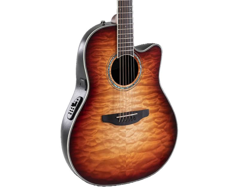 Ovation Celebrity Traditional Plus CS24X-7C A/E - Cognac Burst Gloss - B-Stock image 1