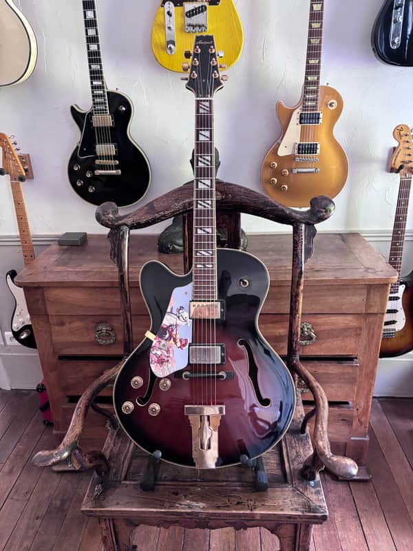 Aria FA 70 Left Handed Japan 1970 - Brown image 1