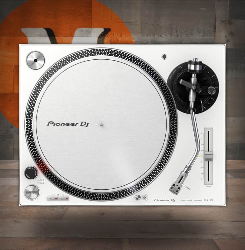 Pioneer DJ Direct Drive Turntable (PLX-500-W) image 1