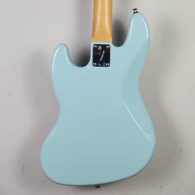 2023 Fender Gold Foil Jazz Bass - Sonic Blue With OHSC image 2